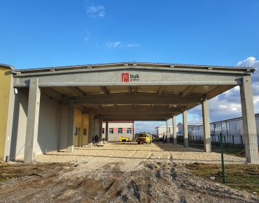 PREFABRICATED HALL IN "INDUSTRIAL AREA 3"